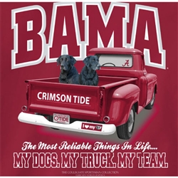 Alabama Crimson Tide T-Shirts - Truck & Dogs