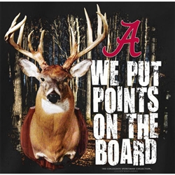 Alabama Crimson Tide Football T-Shirts - We Put Points On The Board