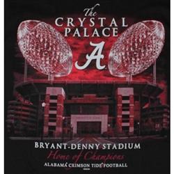 Alabama Crimson Tide Football T-Shirts - The Crystal Palace