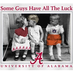 Alabama Crimson Tide Football T-Shirts - Some Guys Have All The Luck