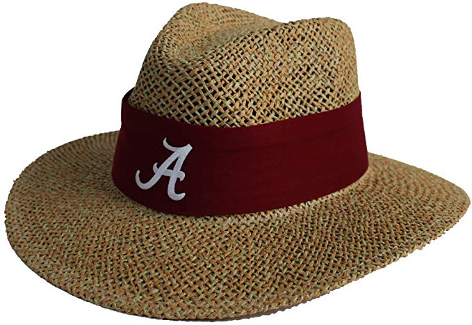 Nick Saban Straw Hat - Alabama Crimson Tide